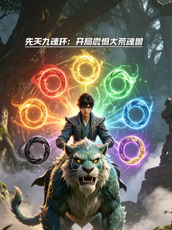 先天九魂环：开局震慑大荒魂兽